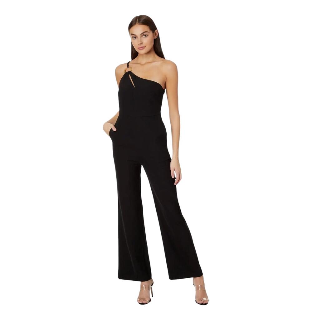 NWT! Line & Dot Vaughn Sleek Jumpsuit in Black - Size Small